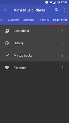 Vinyl Music Player android App screenshot 0
